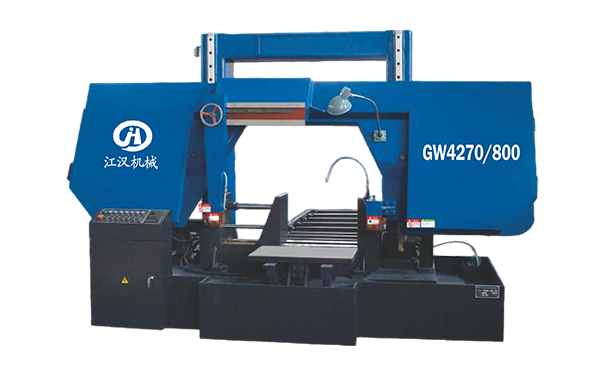 田林GW4270/800双柱龙门卧式带锯床